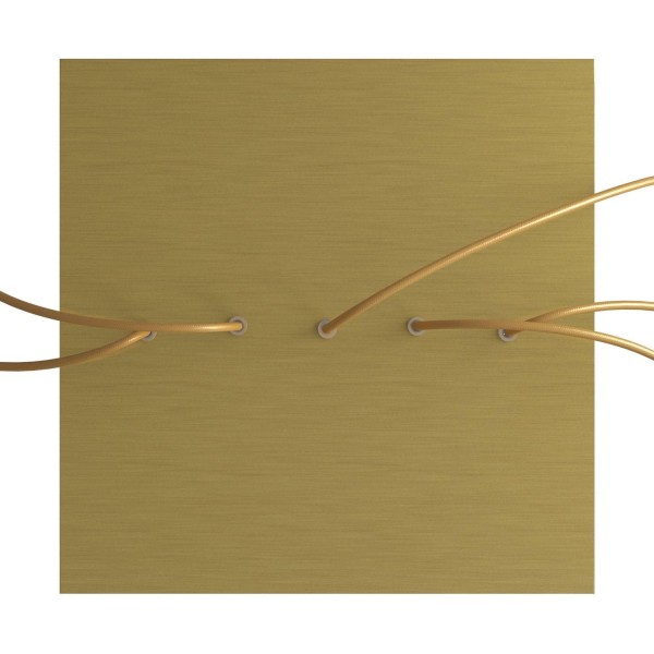 5 In-line Holes - EXTRA LARGE Square Ceiling Canopy Kit - Rose One System