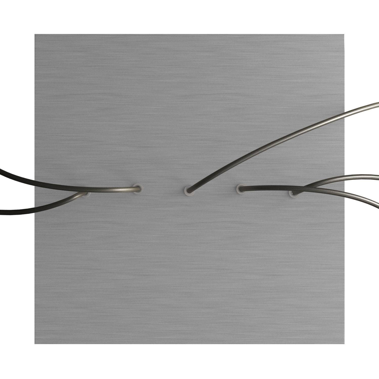 5 In-line Holes - EXTRA LARGE Square Ceiling Canopy Kit - Rose One System