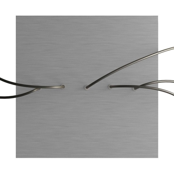 5 In-line Holes - EXTRA LARGE Square Ceiling Canopy Kit - Rose One System