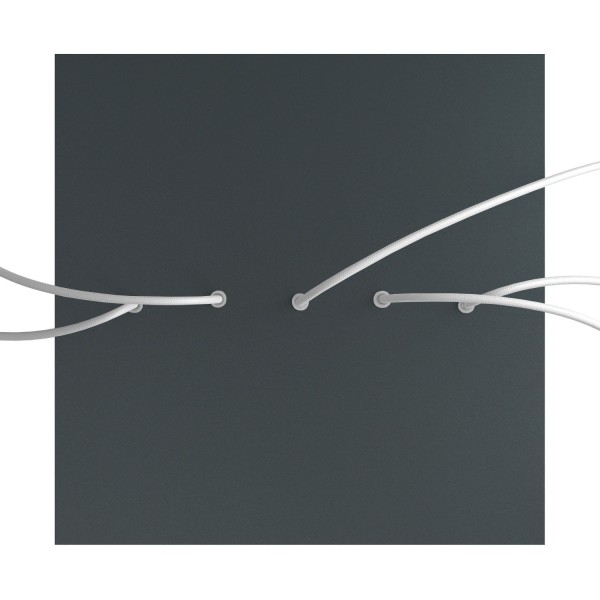 5 In-line Holes - EXTRA LARGE Square Ceiling Canopy Kit - Rose One System