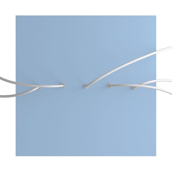 5 In-line Holes - EXTRA LARGE Square Ceiling Canopy Kit - Rose One System