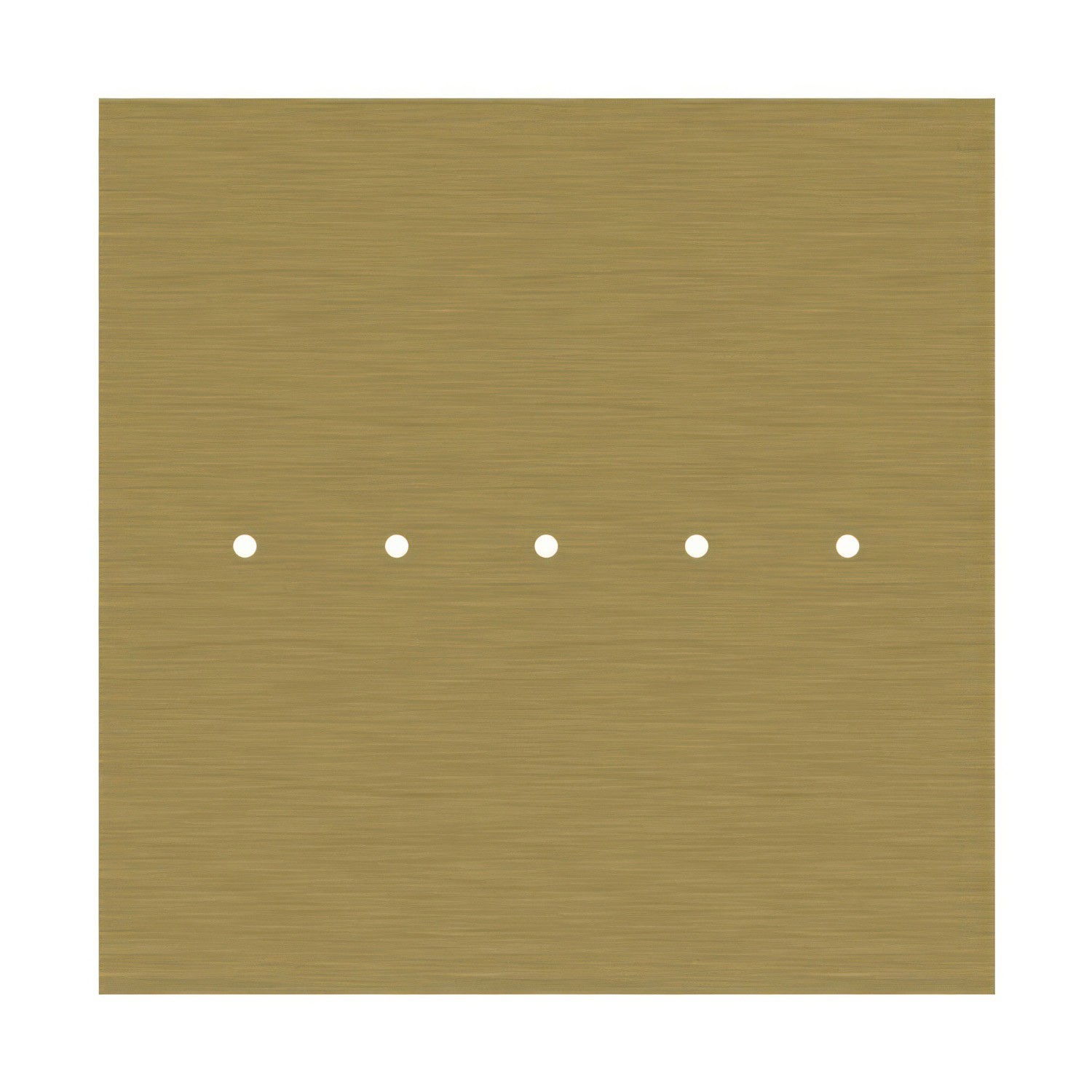 5 In-line Holes - EXTRA LARGE Square Ceiling Canopy Kit - Rose One System