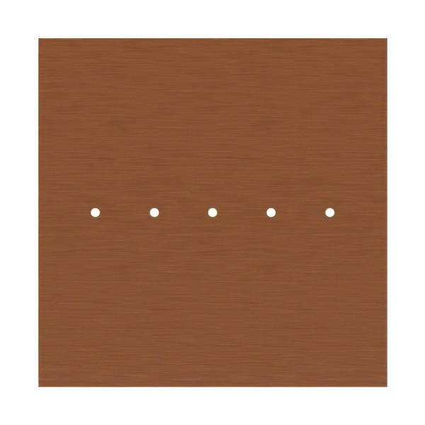 5 In-line Holes - EXTRA LARGE Square Ceiling Canopy Kit - Rose One System