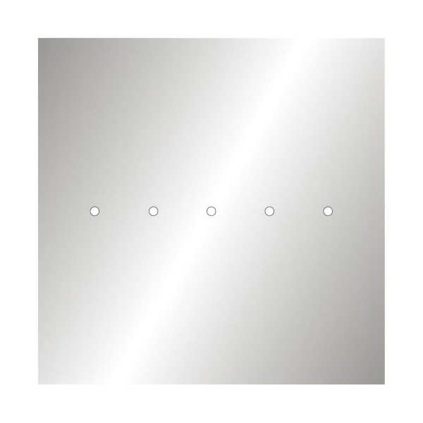 5 In-line Holes - EXTRA LARGE Square Ceiling Canopy Kit - Rose One System
