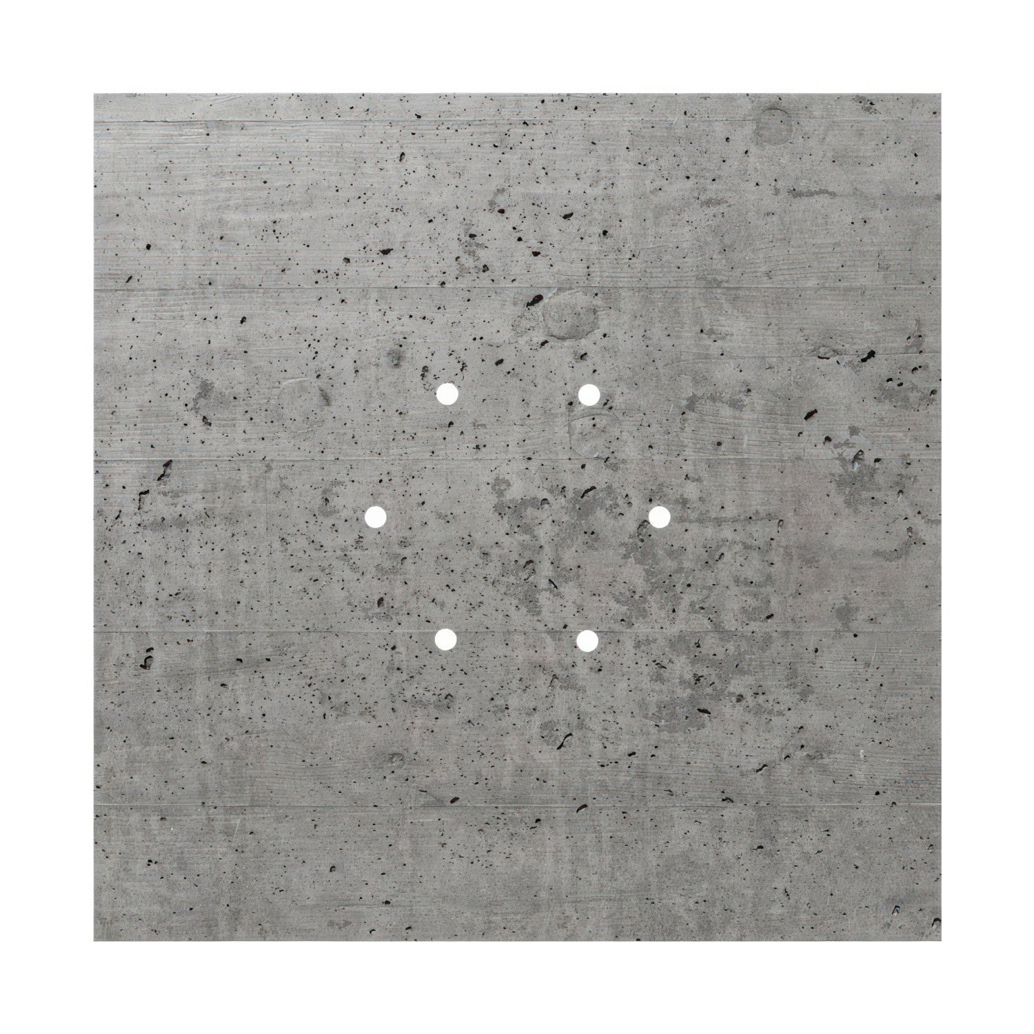 6 Holes - EXTRA LARGE Square Ceiling Canopy Kit - Rose One System