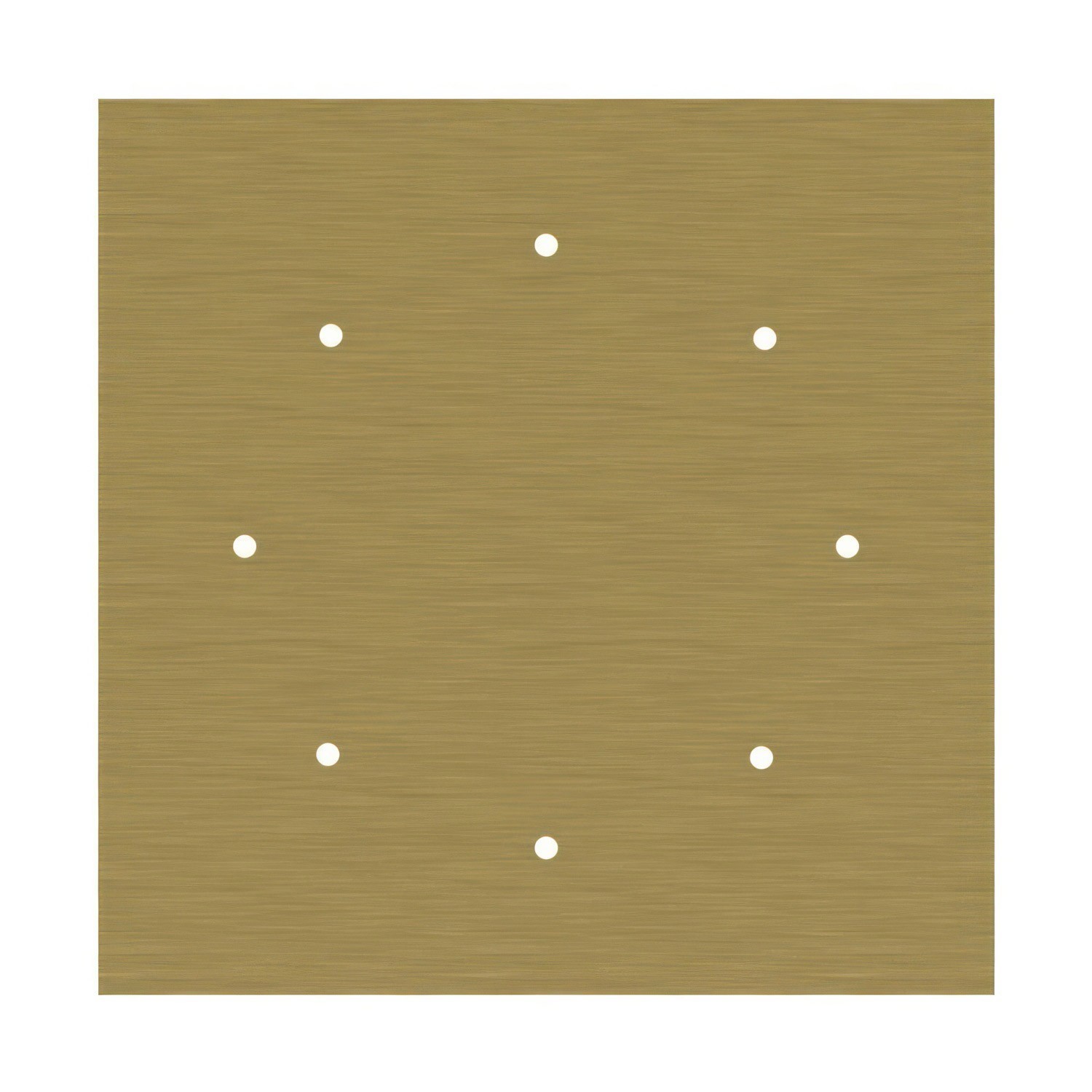 8 Holes - EXTRA LARGE Square Ceiling Canopy Kit - Rose One System