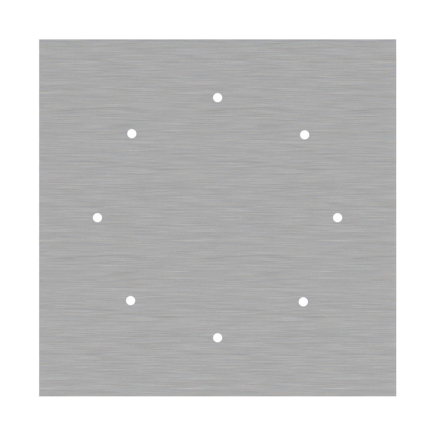 8 Holes - EXTRA LARGE Square Ceiling Canopy Kit - Rose One System