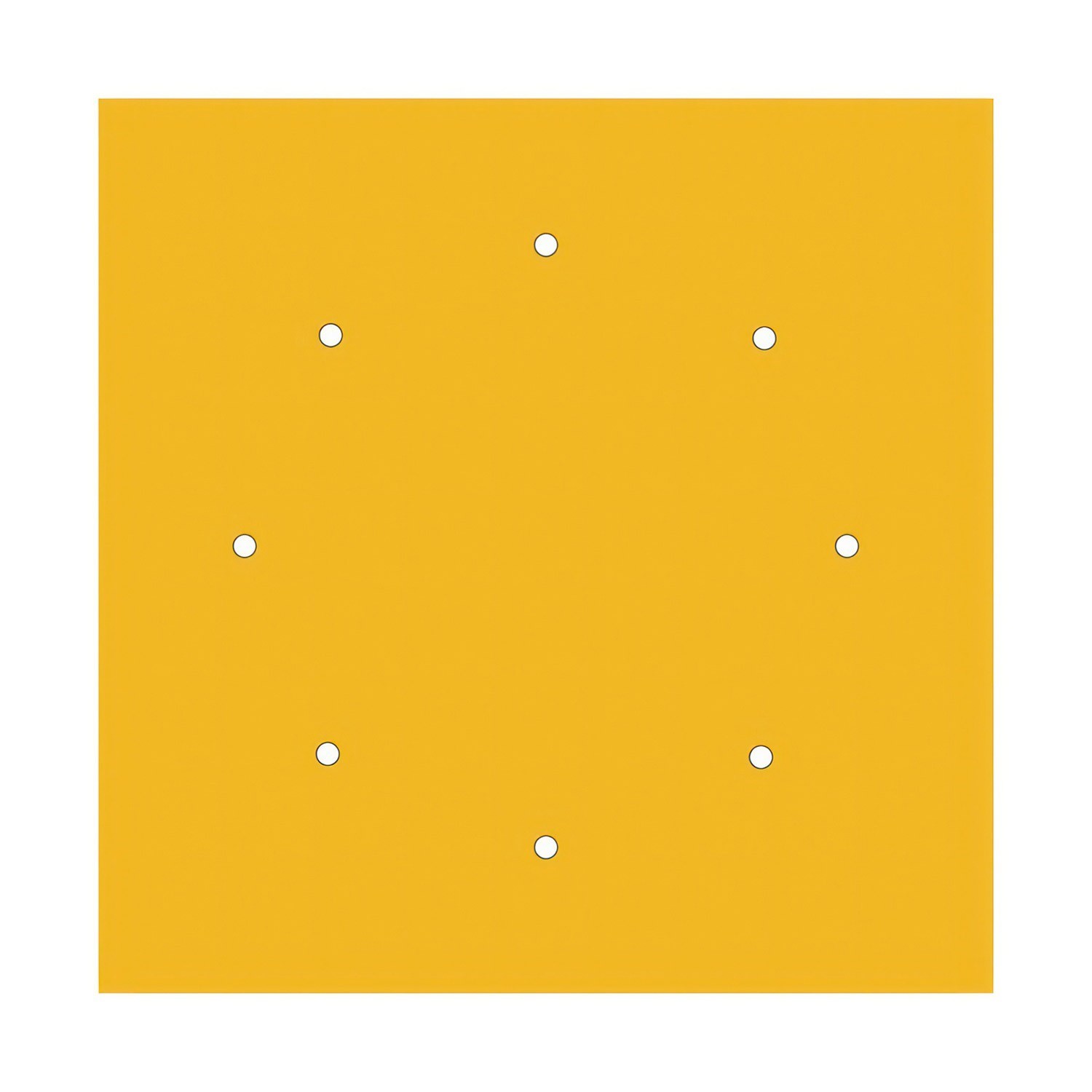 8 Holes - EXTRA LARGE Square Ceiling Canopy Kit - Rose One System