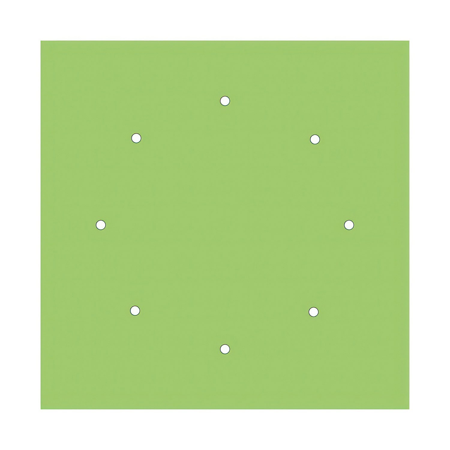 8 Holes - EXTRA LARGE Square Ceiling Canopy Kit - Rose One System