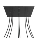 9 Holes - EXTRA LARGE Square Ceiling Canopy Kit - Rose One System