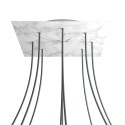 9 Holes - EXTRA LARGE Square Ceiling Canopy Kit - Rose One System
