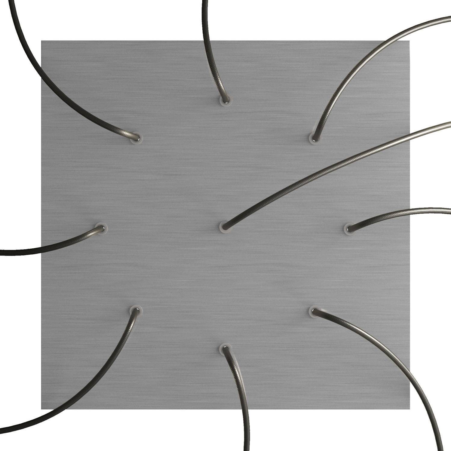 9 Holes - EXTRA LARGE Square Ceiling Canopy Kit - Rose One System