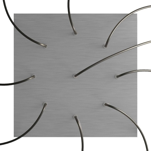 9 Holes - EXTRA LARGE Square Ceiling Canopy Kit - Rose One System