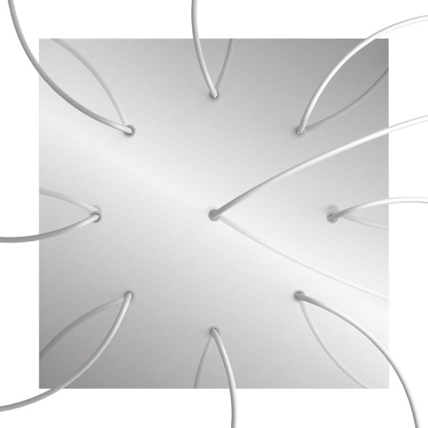 9 Holes - EXTRA LARGE Square Ceiling Canopy Kit - Rose One System