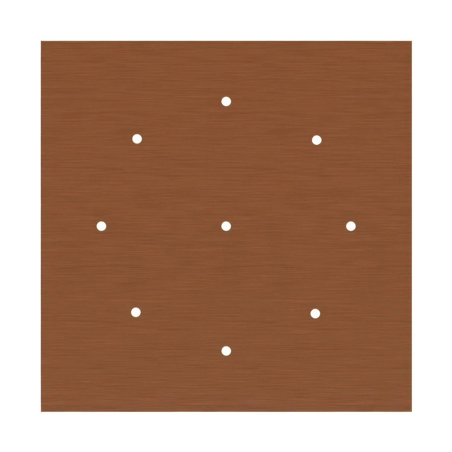 9 Holes - EXTRA LARGE Square Ceiling Canopy Kit - Rose One System