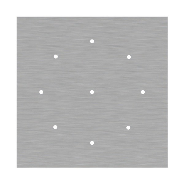 9 Holes - EXTRA LARGE Square Ceiling Canopy Kit - Rose One System