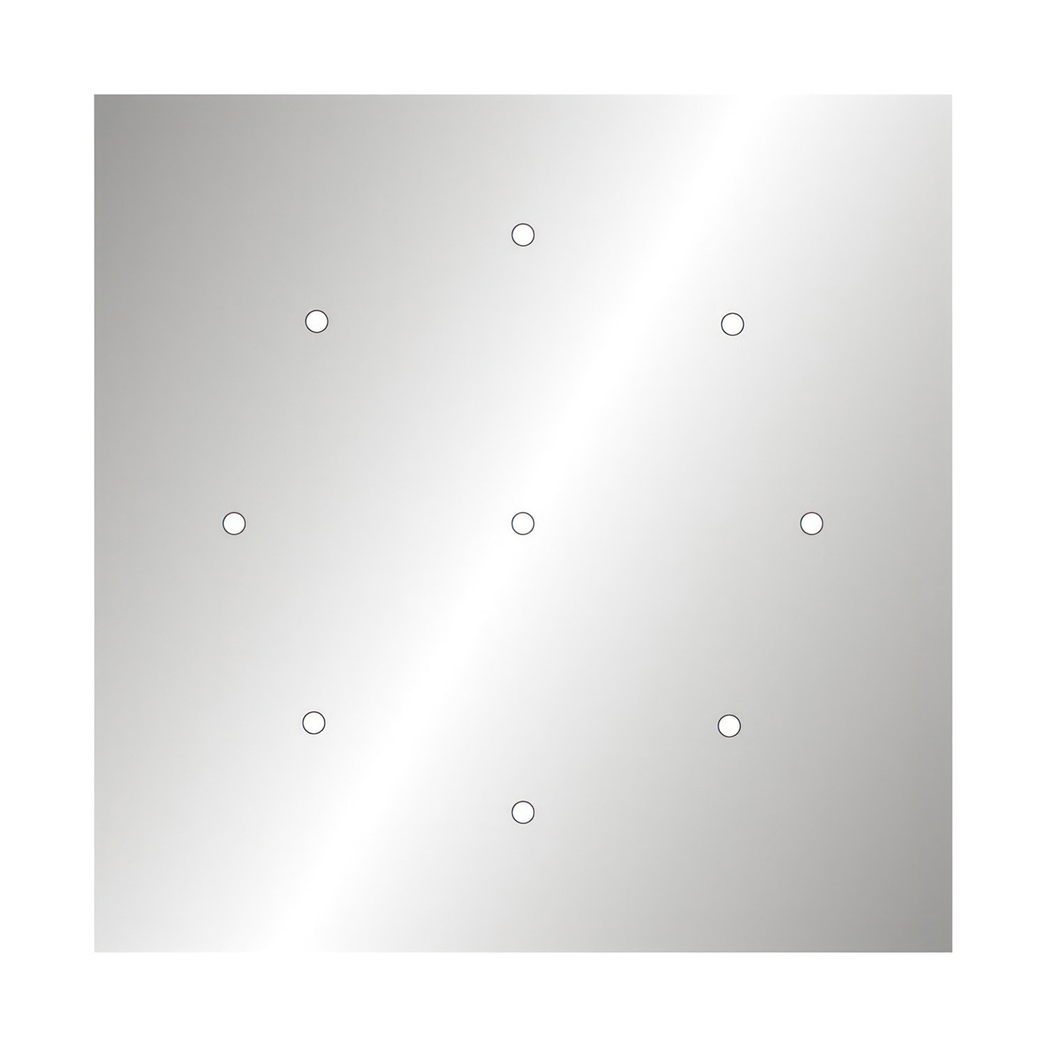 9 Holes - EXTRA LARGE Square Ceiling Canopy Kit - Rose One System