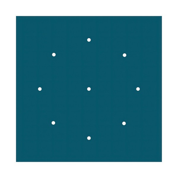 9 Holes - EXTRA LARGE Square Ceiling Canopy Kit - Rose One System