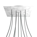 9 X-shaped Holes - EXTRA LARGE Square Ceiling Canopy Kit - Rose One System