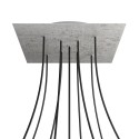 9 X-shaped Holes - EXTRA LARGE Square Ceiling Canopy Kit - Rose One System