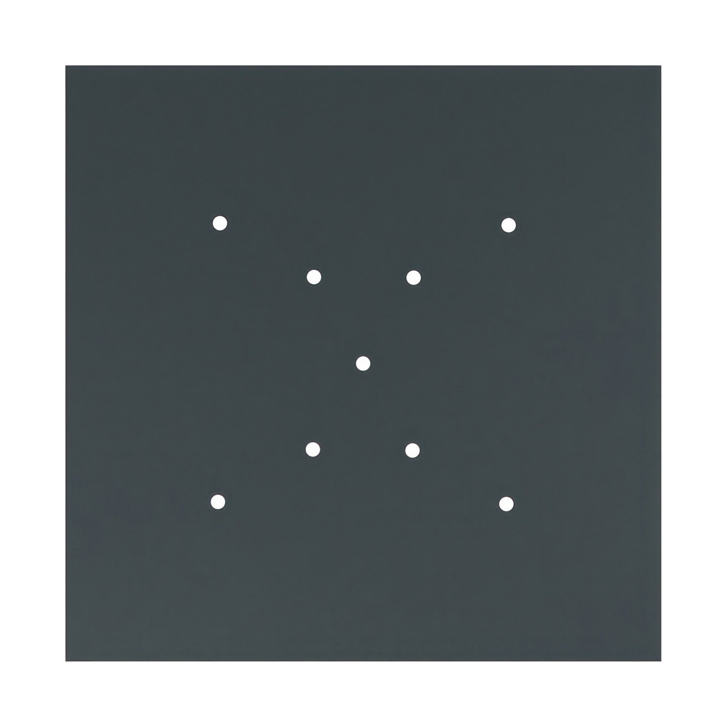 9 X-shaped Holes - EXTRA LARGE Square Ceiling Canopy Kit - Rose One System