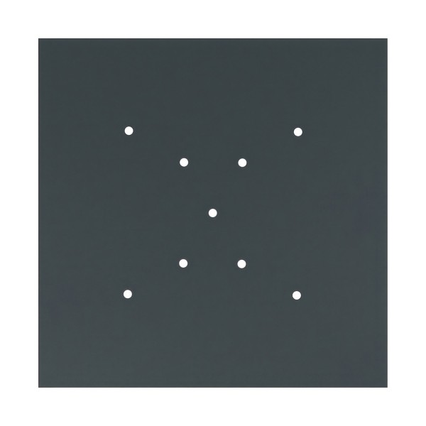 9 X-shaped Holes - EXTRA LARGE Square Ceiling Canopy Kit - Rose One System