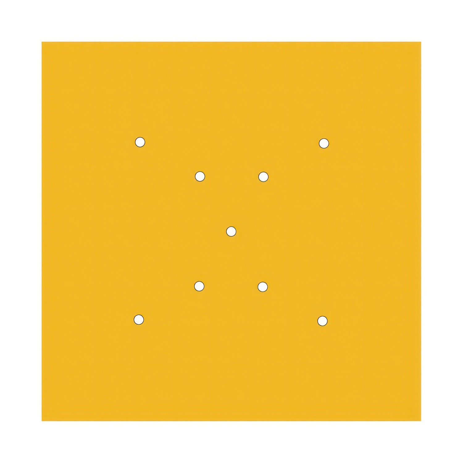 9 X-shaped Holes - EXTRA LARGE Square Ceiling Canopy Kit - Rose One System