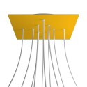 10 Holes - EXTRA LARGE Square Ceiling Canopy Kit - Rose One System