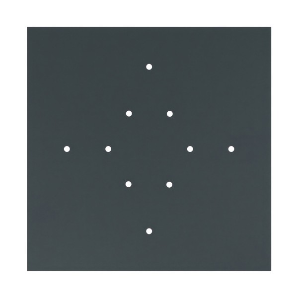 10 Holes - EXTRA LARGE Square Ceiling Canopy Kit - Rose One System