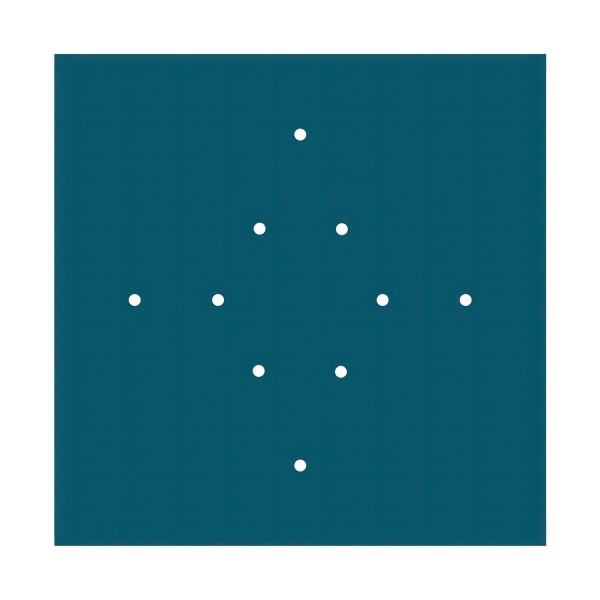 10 Holes - EXTRA LARGE Square Ceiling Canopy Kit - Rose One System