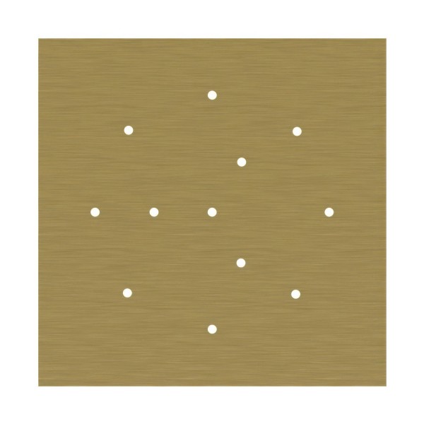 12 Holes - EXTRA LARGE Square Ceiling Canopy Kit - Rose One System