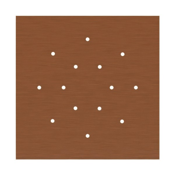 14 Holes - EXTRA LARGE Square Ceiling Canopy Kit - Rose One System