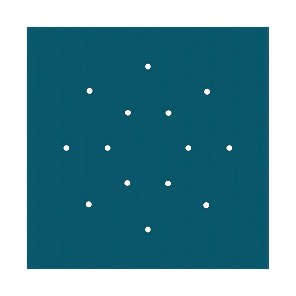 14 Holes - EXTRA LARGE Square Ceiling Canopy Kit - Rose One System