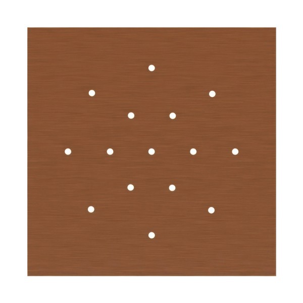 15 Holes - EXTRA LARGE Square Ceiling Canopy Kit - Rose One System