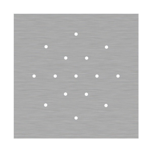 15 Holes - EXTRA LARGE Square Ceiling Canopy Kit - Rose One System