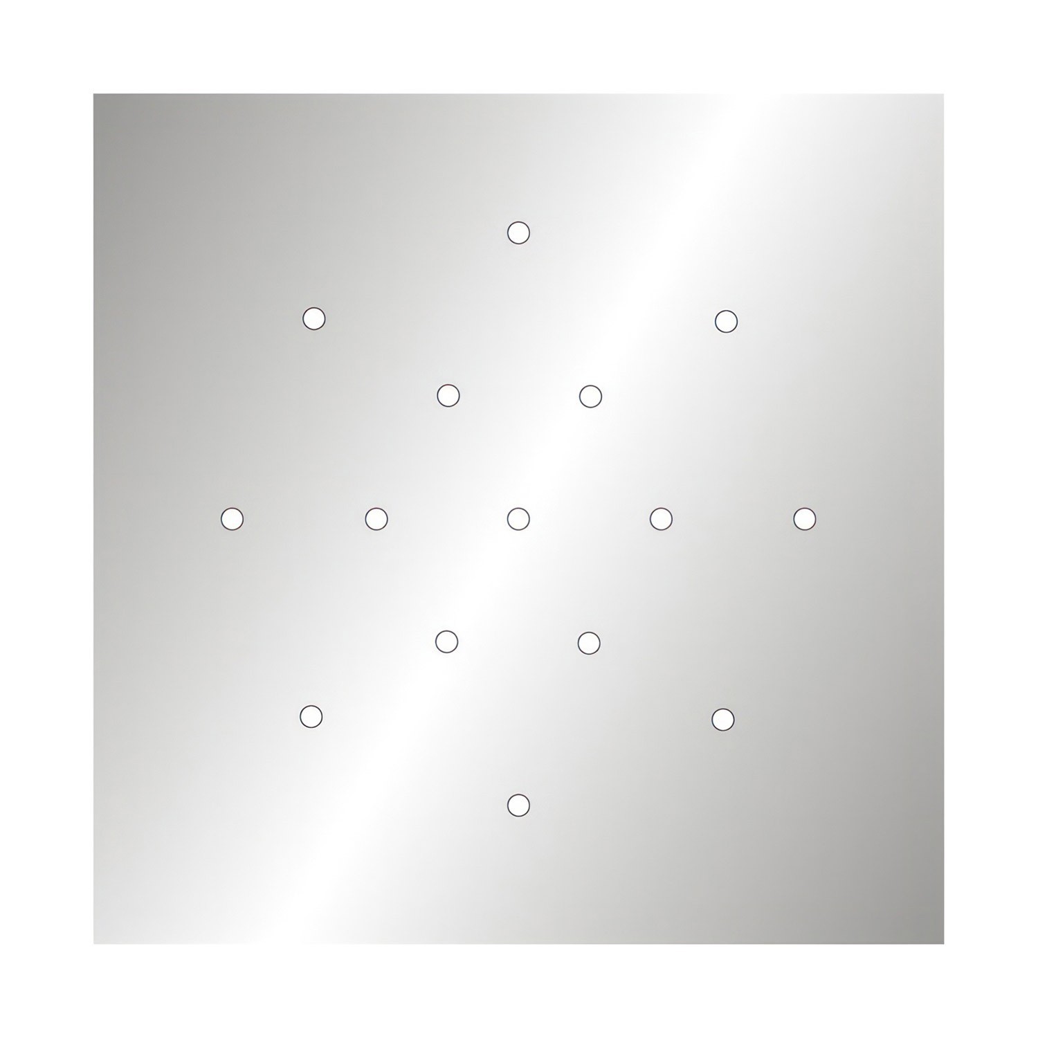 15 Holes - EXTRA LARGE Square Ceiling Canopy Kit - Rose One System