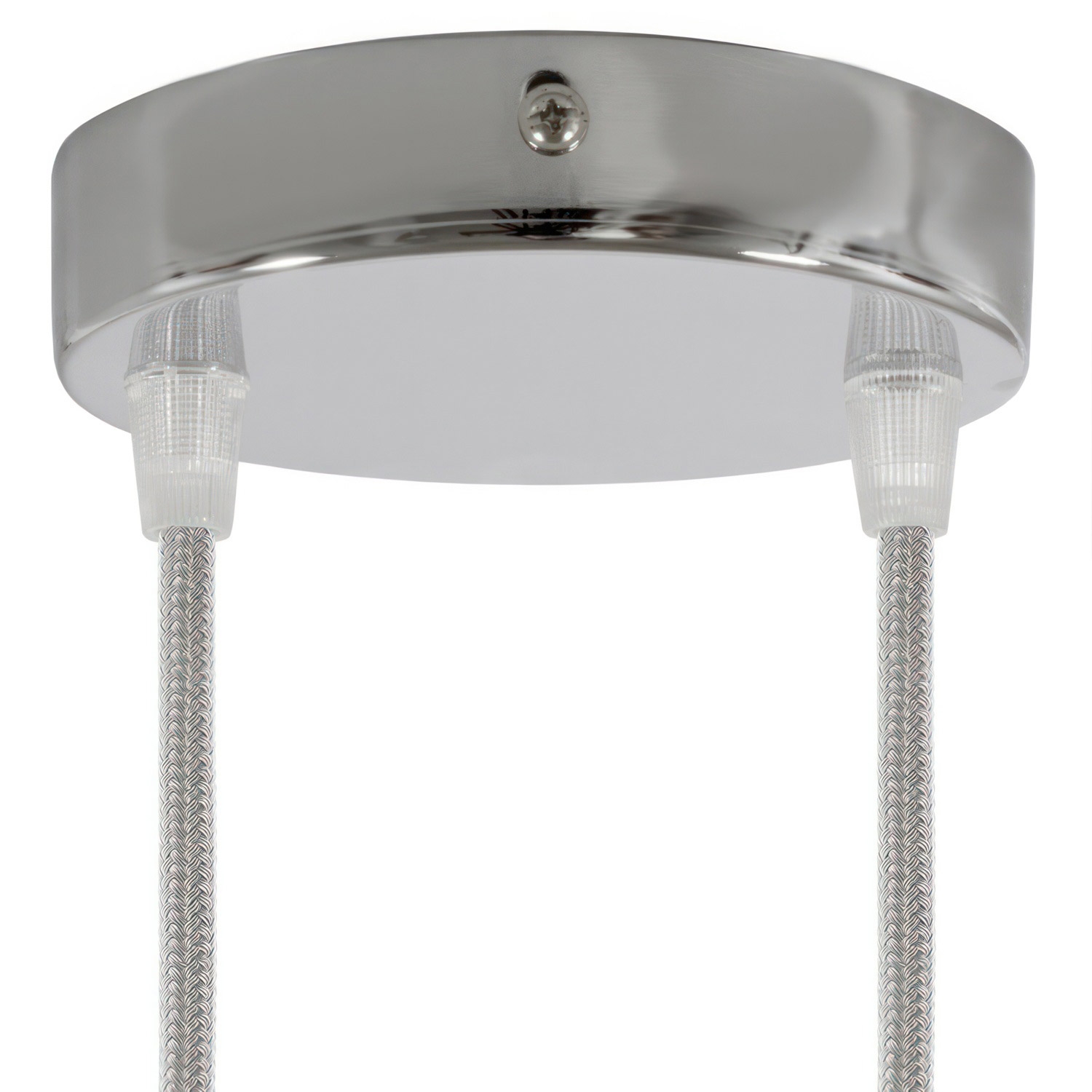 Classic 2-hole Round Metal Ceiling Canopy Kit