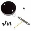 Classic 2-hole Round Metal Ceiling Canopy Kit