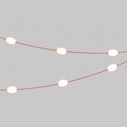 Outdoor 6-Light String Light for wet locations Starfish Red, Power supply with US plug - Marina6