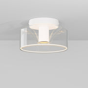 Fermaluce wall lamp Matt white with G02 bulb