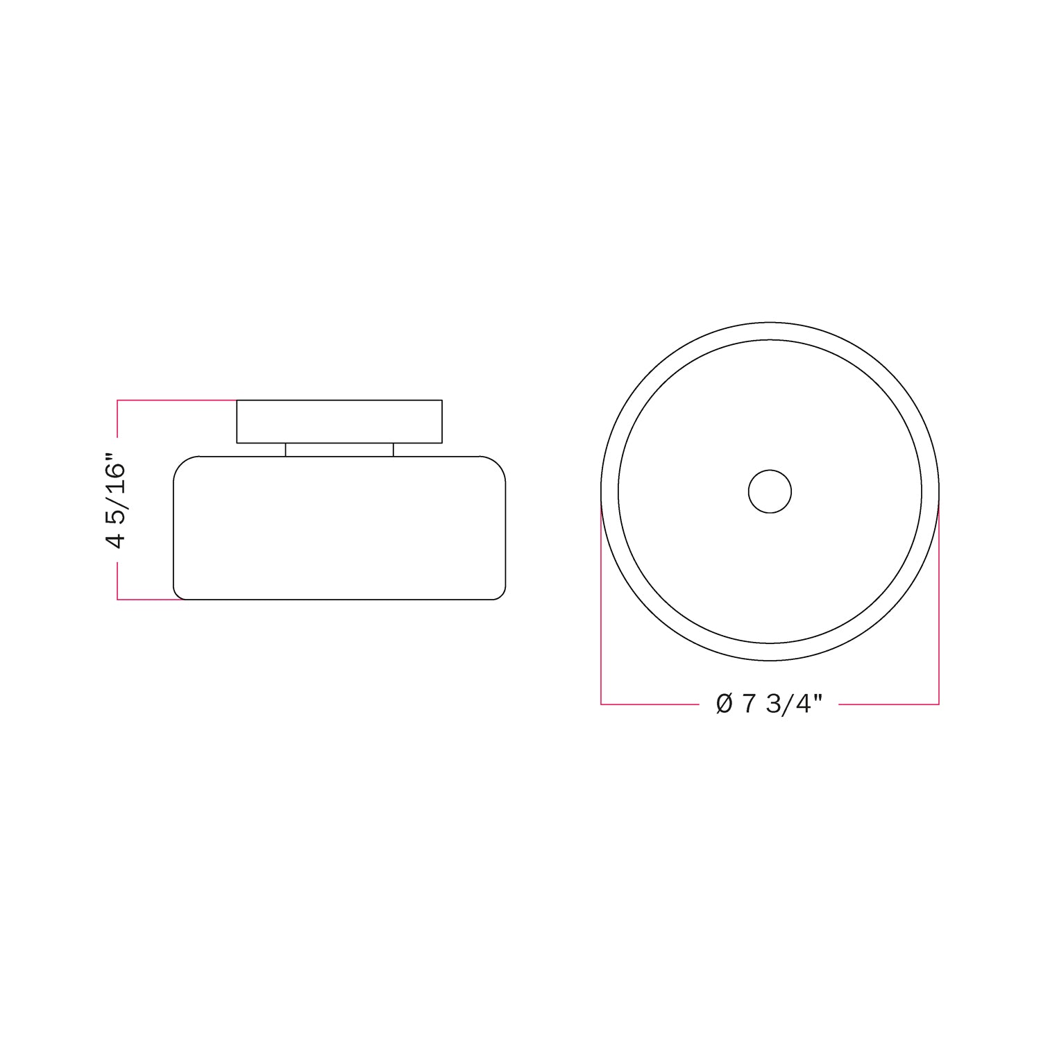 Fermaluce wall lamp Matt white with G02 bulb