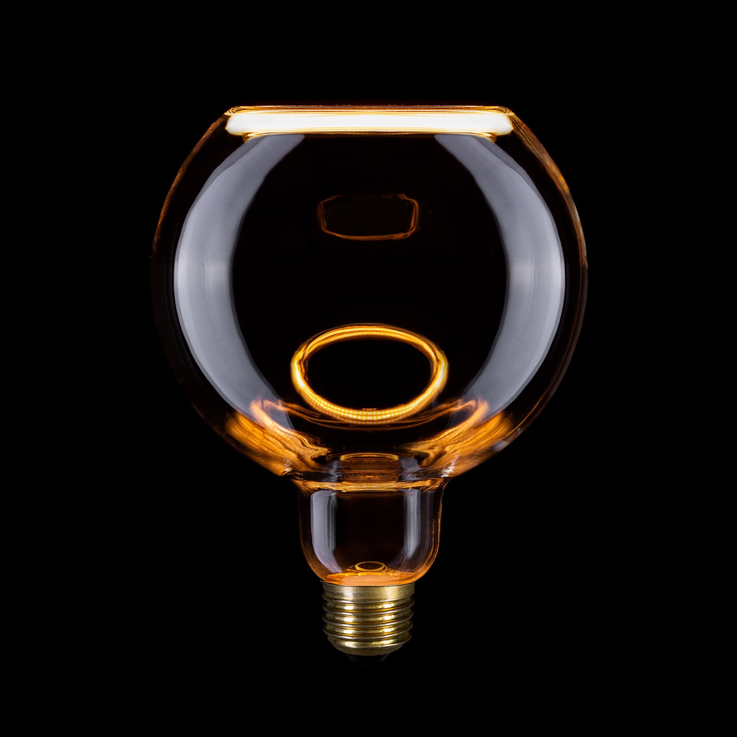 LED Clear Light Bulb Ghost Line CRI 90 G125 4W 300Lm E26 2200K Dimmable - G05