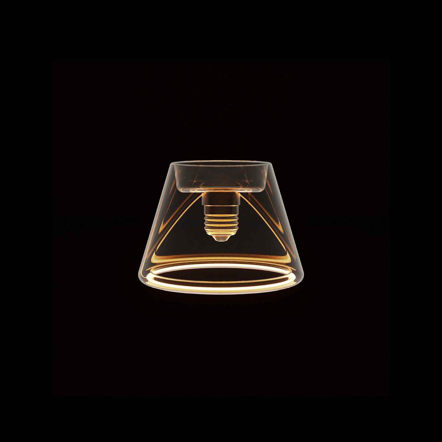 LED Clear Light Bulb Ghost Line CRI 90 Mini Cone 5,5W 450Lm E26 2200K Dimmable - G07