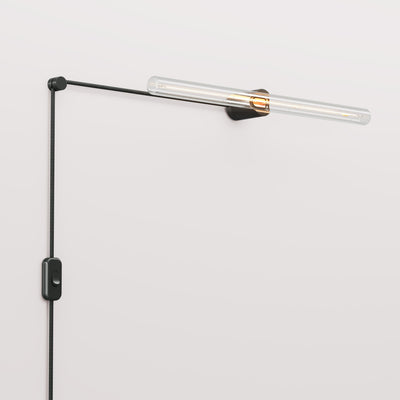 Spostaluce Esse14 Plug-in Light with S14d Socket - Black