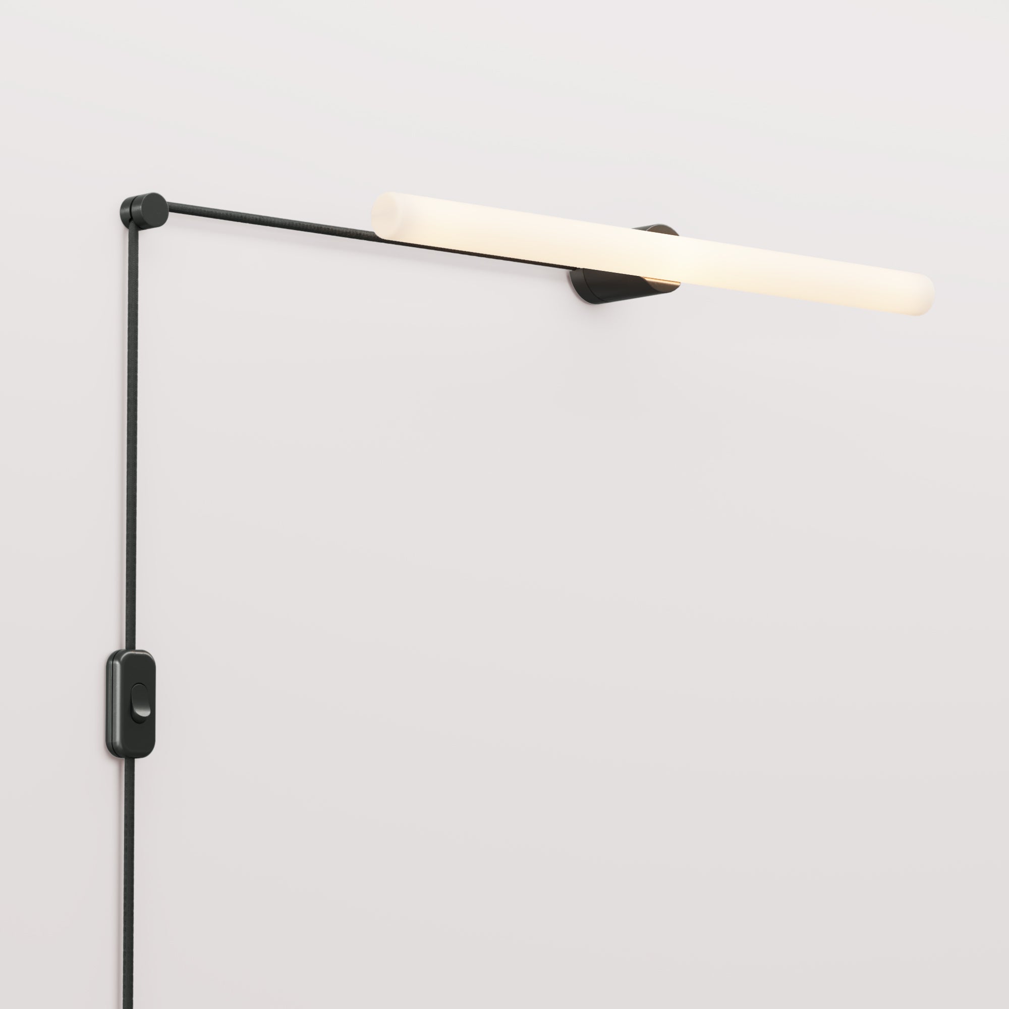 Spostaluce Esse14 Plug-in Light with S14d Socket - Black