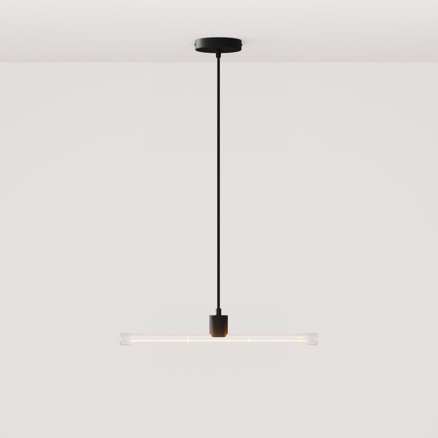Esse14 Pendant Light with S14d Socket - Black