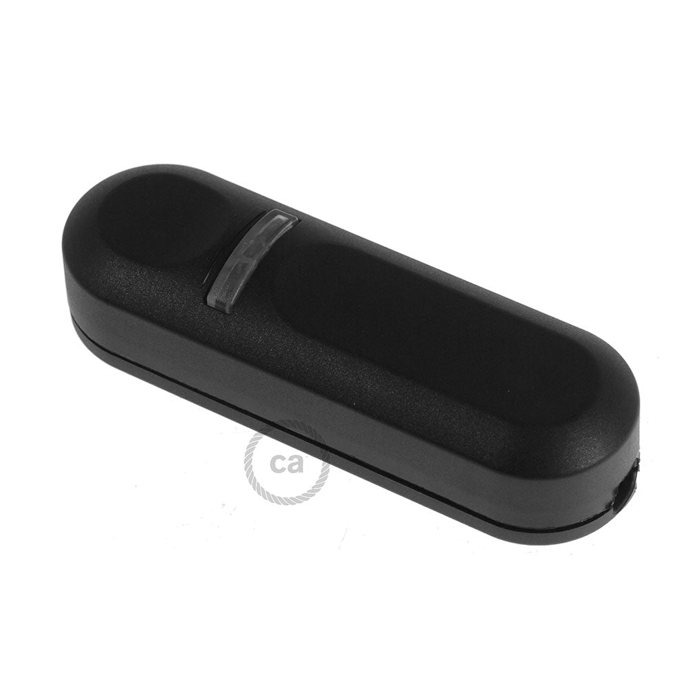 Black inline dimmer switch