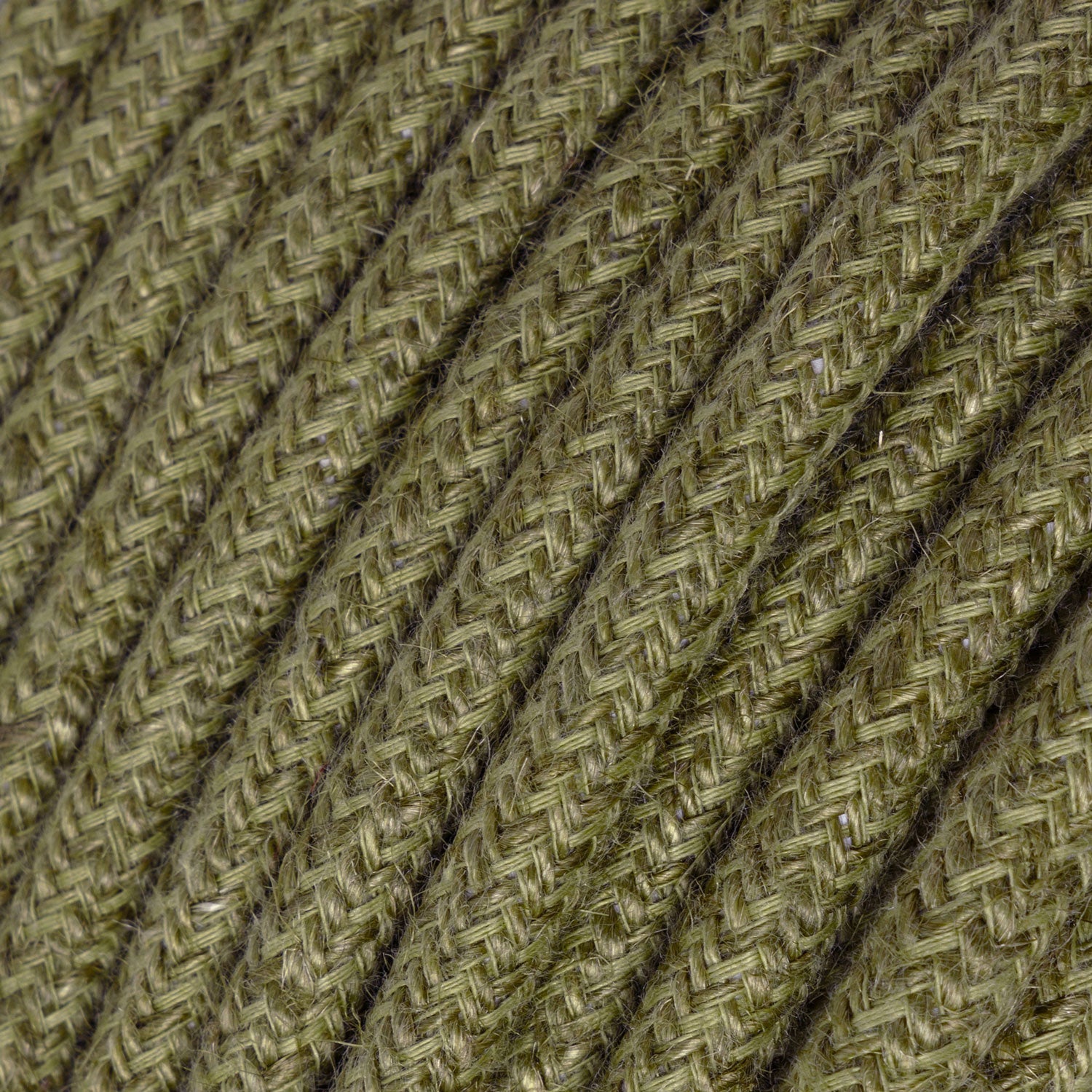 Cloth Covered Wire - Jute Brown Bark RN26 - UL Listed