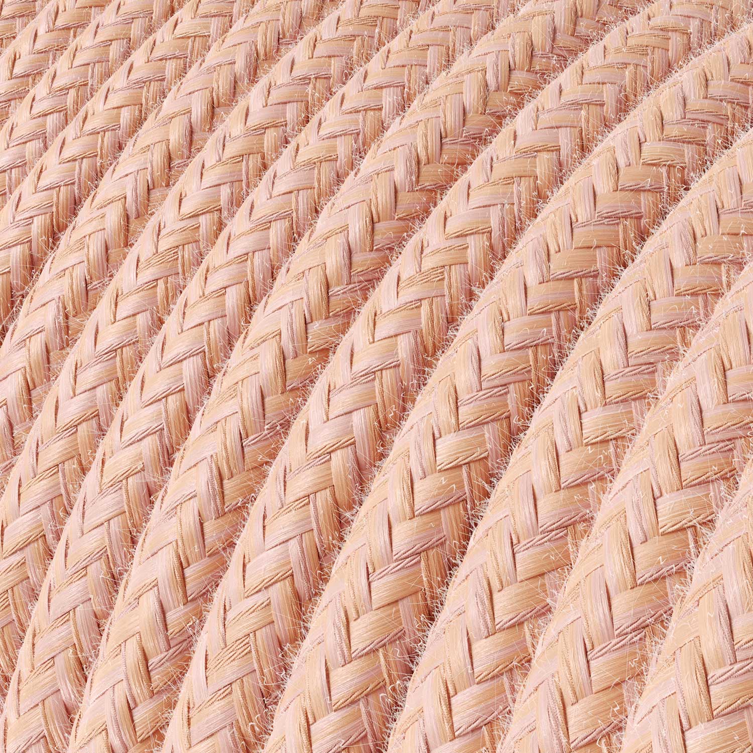 Cloth Covered Wire - Salmon Cotton RX13 - UL Listed