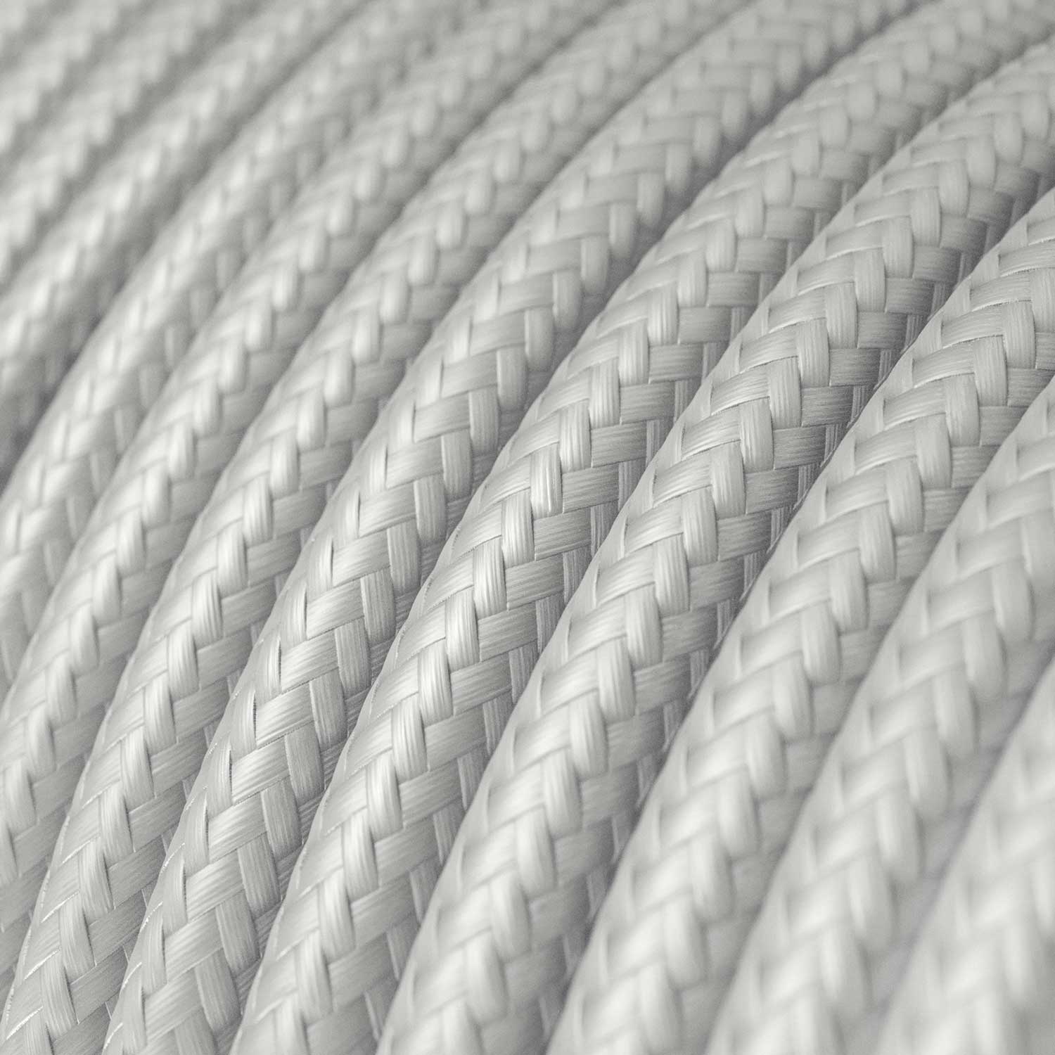 Cloth Covered Wire - Silver Rayon RM02 - UL Listed